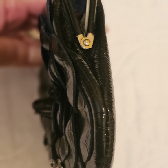 Brighton Dark BlueFloral Mini Bag - Picture 2 of 11